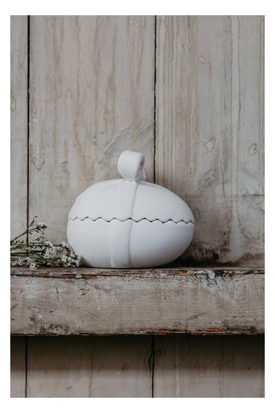 Velikonoční dekorace vajíčko Lundby White 14 cm Storefactory Scandinavia