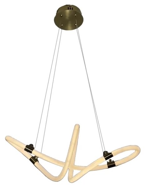 LED Stmívatelný lustr na lanku LED/25W/230V 3000-6500K + dálkové ovládání