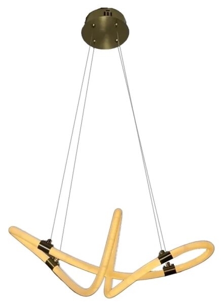 LED Stmívatelný lustr na lanku LED/25W/230V 3000-6500K + dálkové ovládání