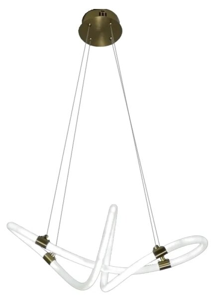 LED Stmívatelný lustr na lanku LED/25W/230V 3000-6500K + dálkové ovládání