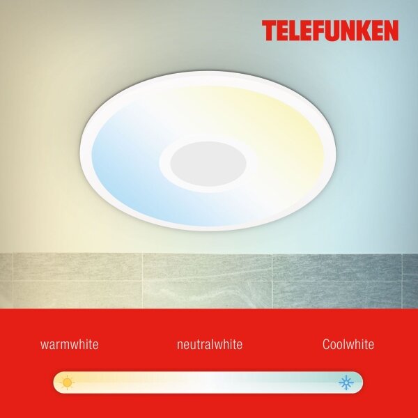 Telefunken 319306TF - LED RGBW Stmívatelné svítidlo LED/22W/230V + DO