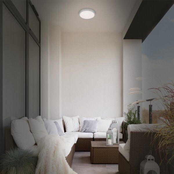 Brilo 3649-014 - LED Koupelnové stropní svítidlo RUNA LED/18,5W/230V IP44