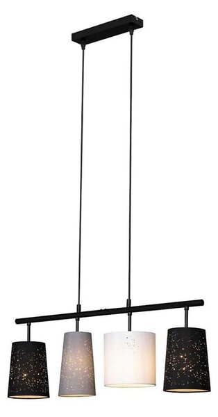 Brilo 4027-045 - Lustr na lanku SHADES 4xE27/40W/230V