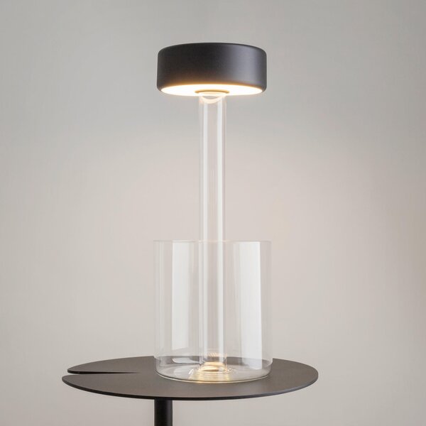 STOLNÍ LAMPA NA BATERIE, dotykový stmívač, 12/34,8 cm MAYTONI - Online Only svítidla, Online Only