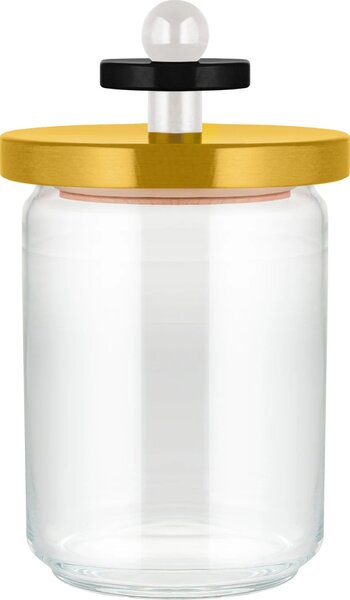 Skleněná dóza 100 Collection Alessi 1 l Yellow Alessi
