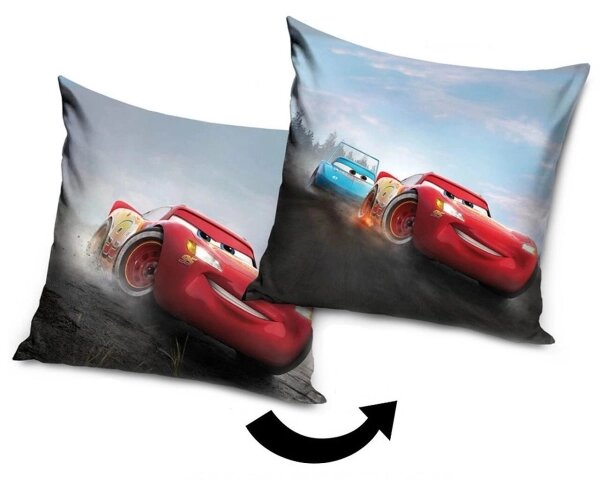 Carbotex Povlak na polštářek Cars Závod Piston Cup 40x40 cm