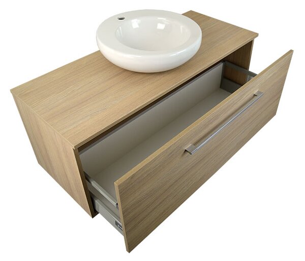 Comodo Koupelnová skříňka pod deskové umyvadlo Montana DU 120-HD, dub urban
