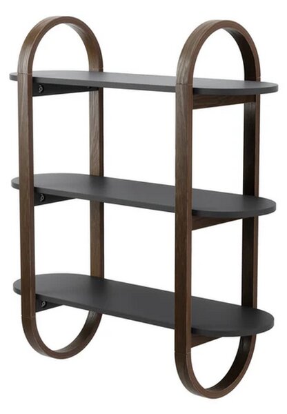 Polička Bellwood Wall Shelf Black Walnut Umbra