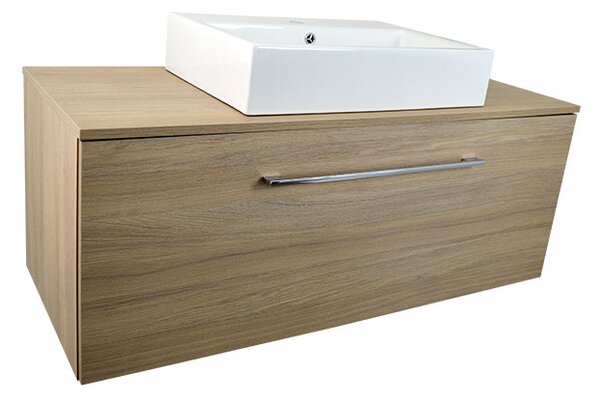Comodo Koupelnová skříňka pod deskové umyvadlo Montana DU 120-HD, dub urban