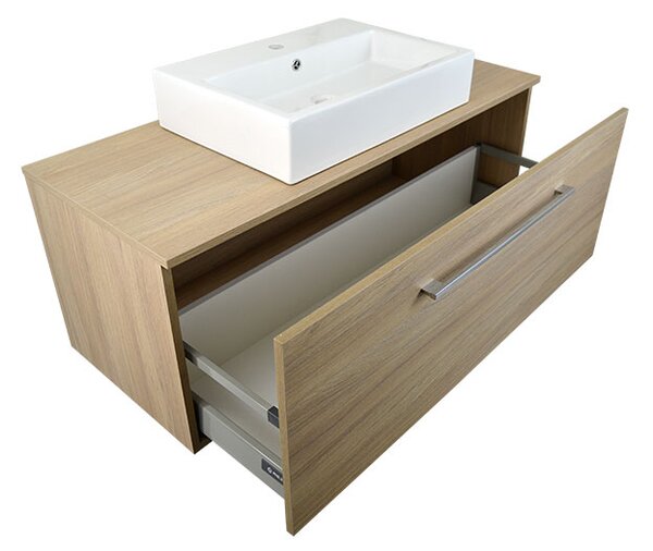 Comodo Koupelnová skříňka pod deskové umyvadlo Montana DU 120-HD, dub urban