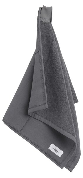 Bavlněný ručník Calm Hand Towel Dark Grey 70x40 cm The Organic Company