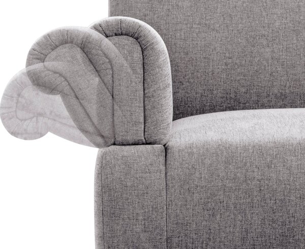 POHOVKA, textil, světle šedá Sit & More - Pohovky, Online Only