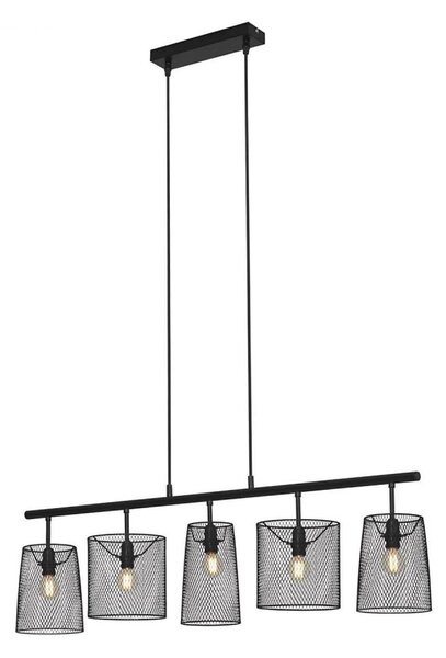 Brilo 4076-055 - Lustr na lanku RETRO 5xE14/40W/230V