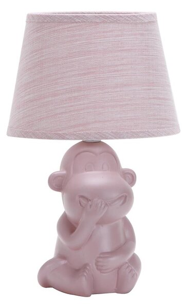 ONLI - Stolní lampa MONKEY 1xE14/6W/230V růžová