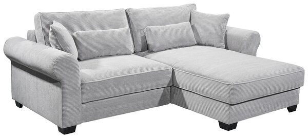 ROHOVÁ SEDAČKA, textil, šedá MID.YOU - Sedací soupravy, Online Only