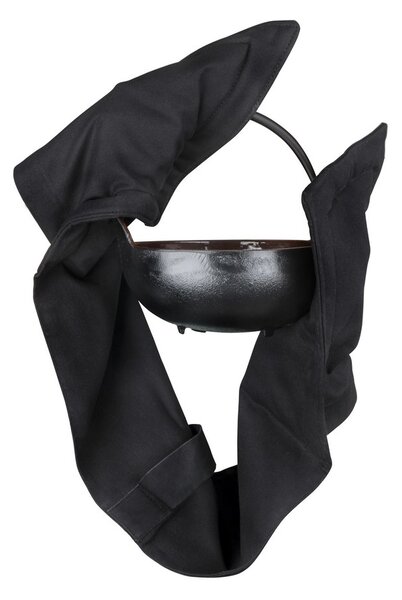 Kuchyňská chňapka Oven Gloves Black The Organic Company