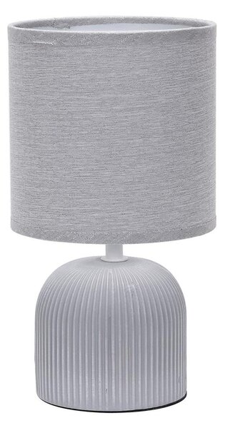 ONLI - Stolní lampa SHELLY 1xE27/22W/230V šedá 28 cm