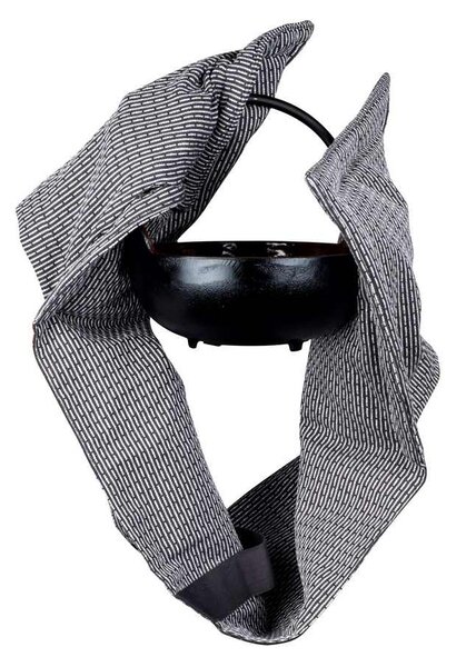 Kuchyňská chňapka Oven Gloves Evening Grey The Organic Company