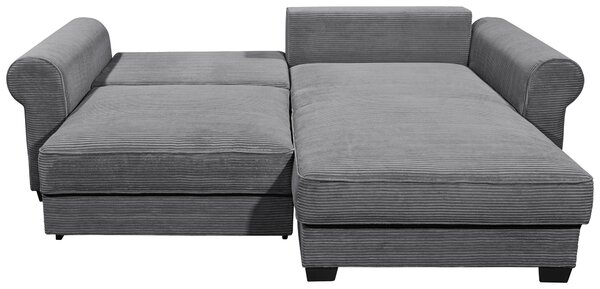 ROHOVÁ SEDAČKA, textil, antracitová MID.YOU - Sedací soupravy, Online Only