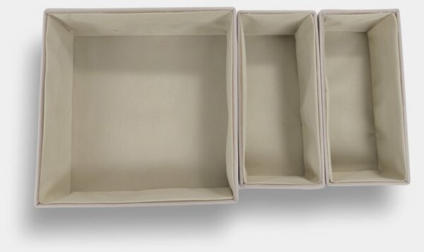 Sinsay - Sada organizérů 3 pack - béžová