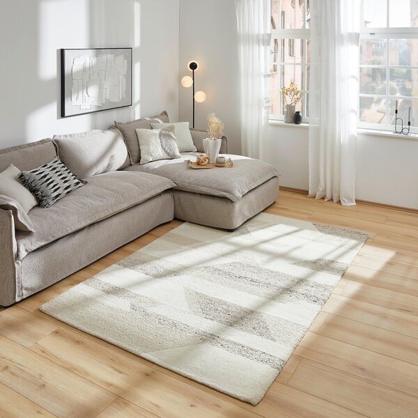 VLNĚNÝ KOBEREC, 130/190 cm béžová Linea Natura - Online Only koberce & rohožky, Online Only