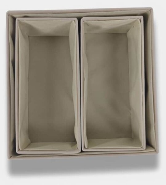 Sinsay - Sada organizérů 3 pack - béžová