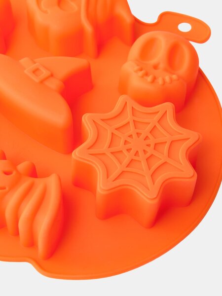 Sinsay - Silikonová forma na pečení s halloweenským motivem - oranžová