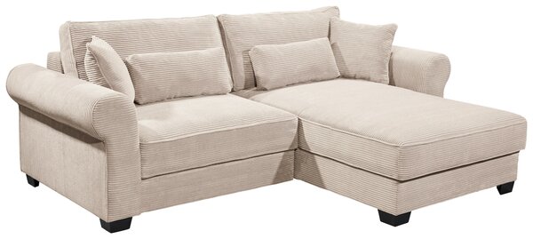 ROHOVÁ SEDAČKA, textil, krémová MID.YOU - Sedací soupravy, Online Only