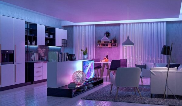 Yeelight - LED RGB Stmívatelný pásek LED/7,5W/230V Wi-Fi 2 m