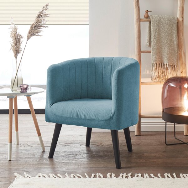 KOKTEJLOVÉ KŘESLO, textil, modrá Livetastic - Křesla klasická, Online Only