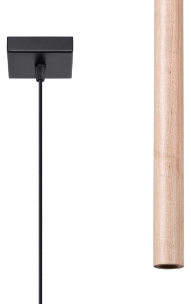 Brilagi - LED Lustr na lanku DRIFA 1xG9/4W/230V dřevo