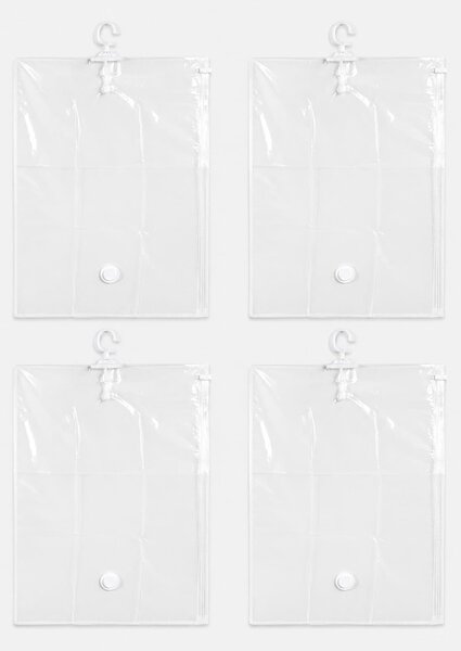 Sinsay - Vakuové úložné vaky 4 pack - bílá