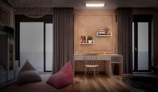 Ledvance - LED Stmívatelné stropní svítidlo OFFICE LINE LED/20W/230V 60 cm + DO