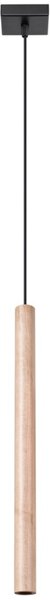 Brilagi - LED Lustr na lanku DRIFA 1xG9/4W/230V dřevo