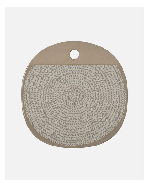 Servírovací tác Oiva Siirtolapuutarha Brown 25 cm Marimekko