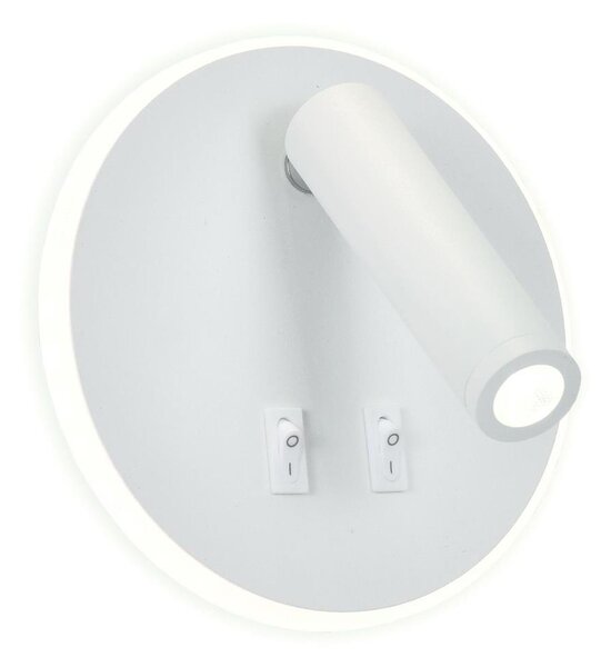 LED Nástěnné bodové svítidlo IRIS LED/12W/230V 3000K bílá