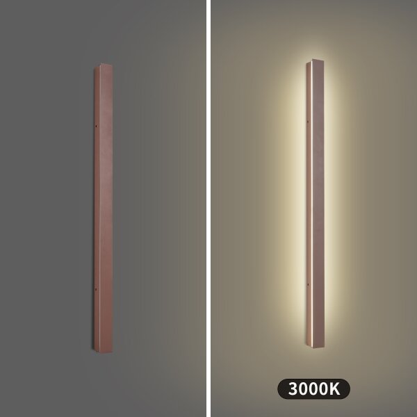 Brilagi-LED Venk. nást. svít. LINEAR LED/22W/230V 3000K IP65 100 cm hnědá CRI 90