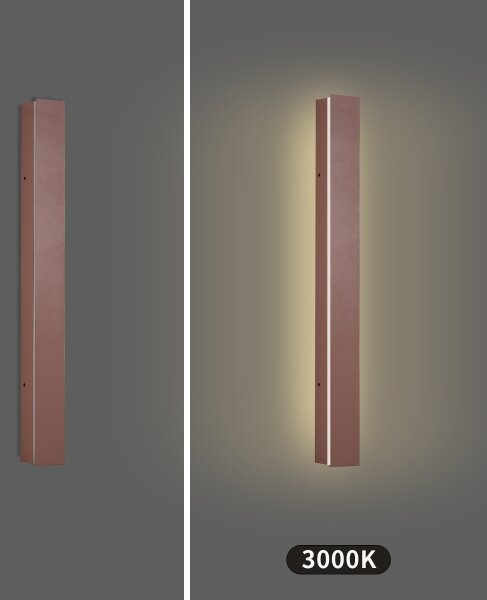Brilagi -LED Venk. nást. svít. LINEAR LED/12W/230V 3000K IP65 50 cm hnědá CRI 90