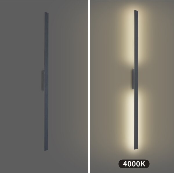 Brilagi - LED Venk. nást. svít. LUNA LED/30W/230V 4000K IP65 150 cm antr. CRI 90