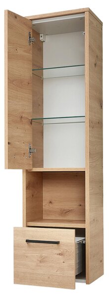 MIDI SKŘÍŇKA, dub artisan, 30/123,20/33 cm Xora - Úzké skříňky do koupelny