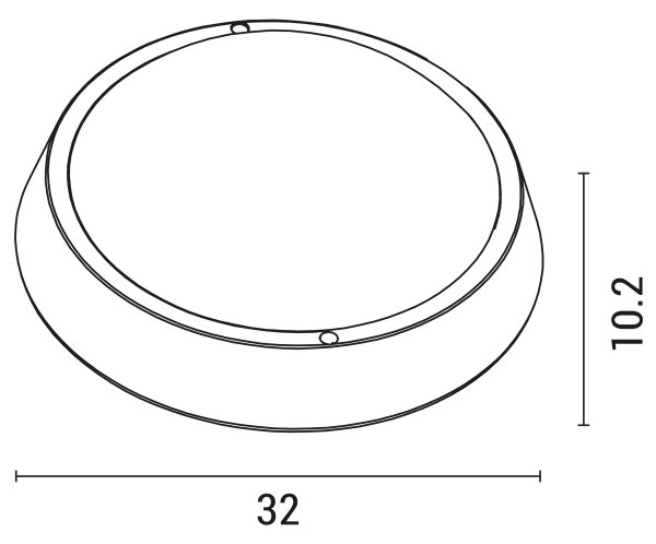 LED Venkovní nástěnné svítidlo BULKHEAD LED/30W/230V 4000K IP54 černá