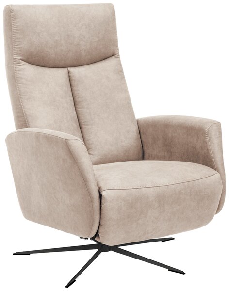 RELAXAČNÍ KŘESLO, textil, světle šedá Welnova - Relaxační křesla