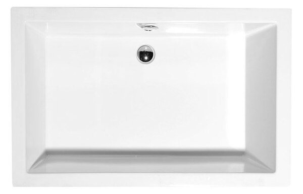 POLYSAN - DEEP hluboká sprchová vanička, obdélník 100x75x26cm, bílá, 72879