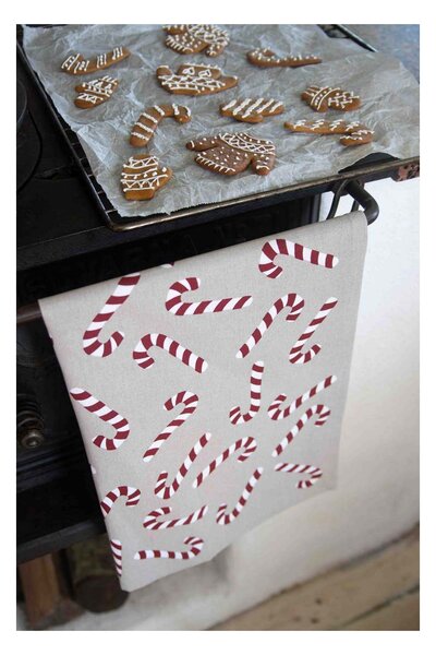 Kuchyňská utěrka Candy Cane 70x50 cm Pluto Design