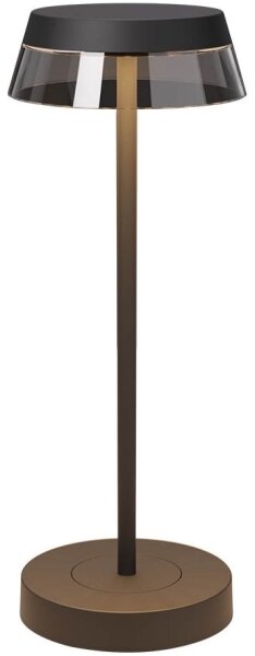 Redo 90312 - LED Stmívatelná stolní lampa ILUNA LED/2,5W/5V 3000 mAh IP65 černá