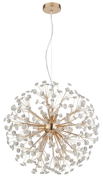 KŘIŠŤÁLOVÉ ZÁVĚSNÉ SVÍTIDLO, 60/150 cm Globo - Online Only svítidla, Online Only