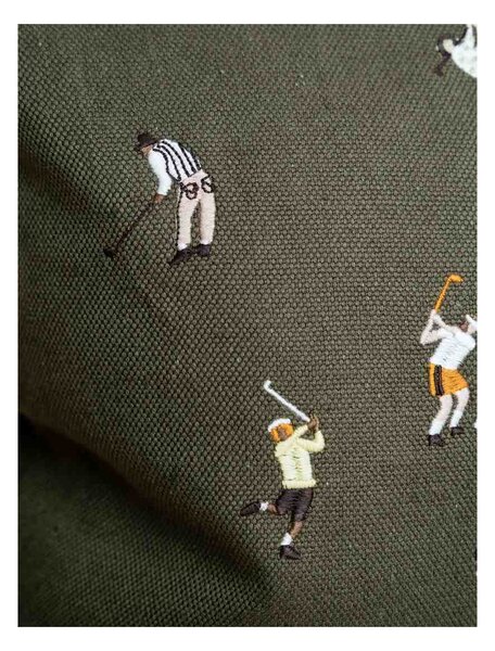 Vyšívaný povlak na polštář Golfers 50x50 cm Fine Little Day