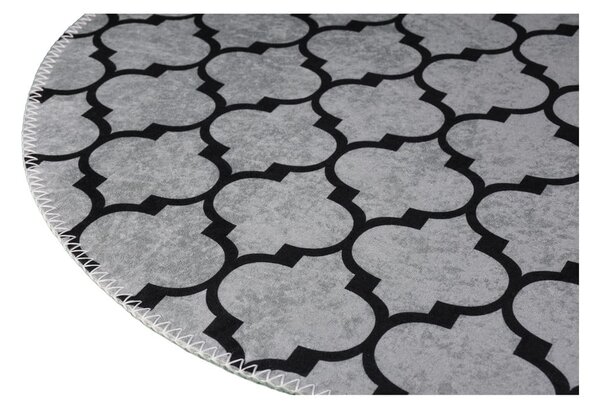 Tmavě šedý pratelný koberec 120x180 cm – Vitaus