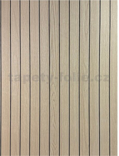 Samolepící lamely na zeď TPW3971702, cena za kus, rozměr 280 cm x 60 cm, světle hnědé, IMPOL TRADE