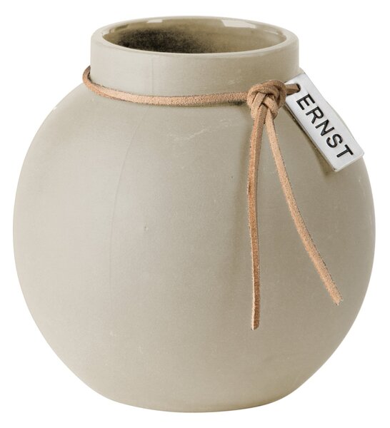 Keramická váza Ernst Beige 10 cm Ernst